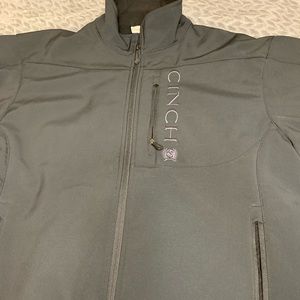 Cinch zip up jacket